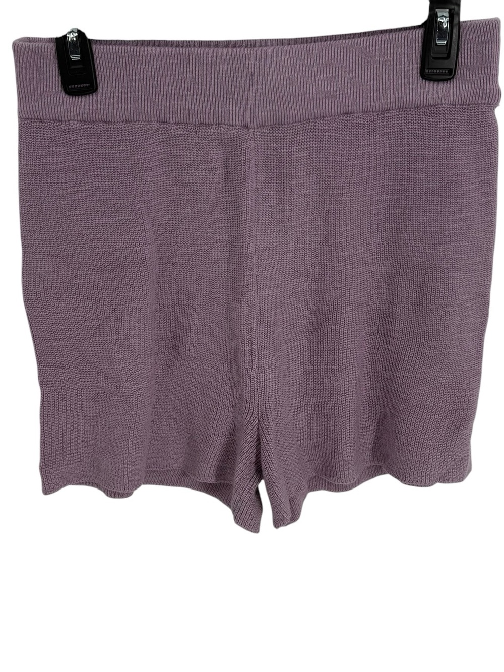 Free People FP Beach Malibu Surf Stretch Knit Pull On Shorts Size M Purple
